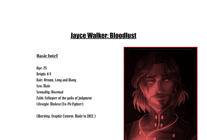 write you a dnd backstory
